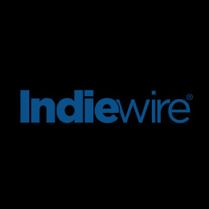 logo for Indiewire on black background