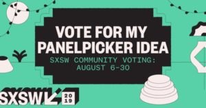 2019 SXSW PanelPicker vote icon