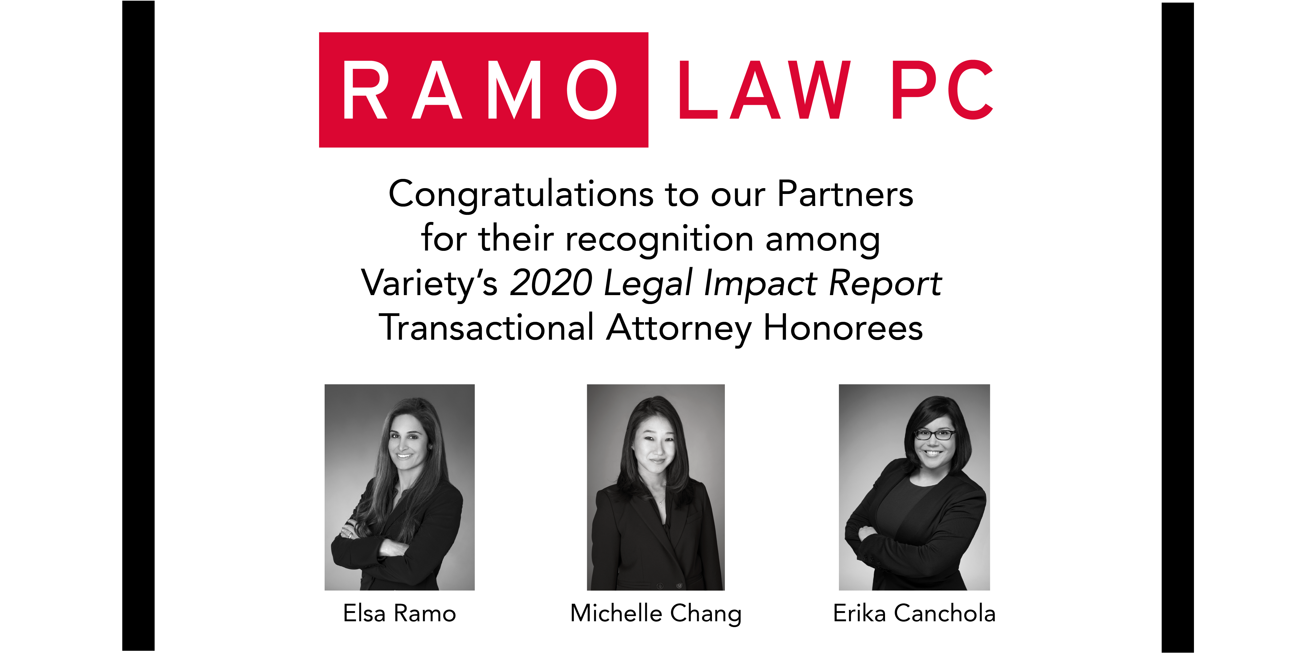 Events & Upcoming Releases Ramo Law PC