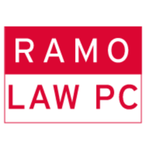 Ramo Law icon as a stacked logo