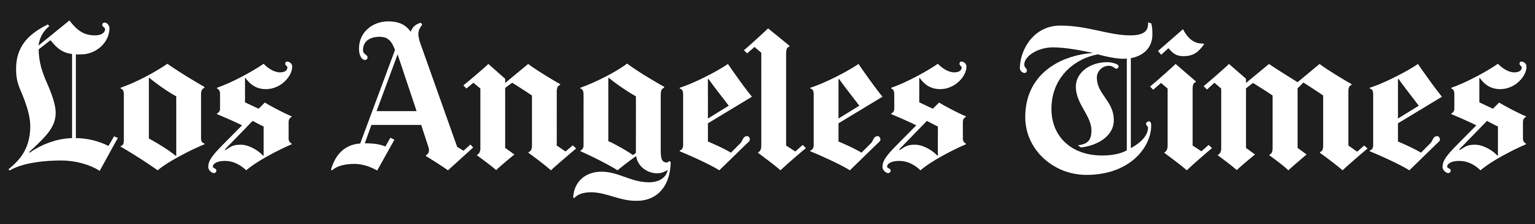 Logo for LA Times